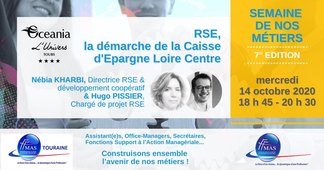 You are currently viewing RSE, la démarche de la Caisse d’Epargne Loire Centre | mercredi 14 octobre 2020