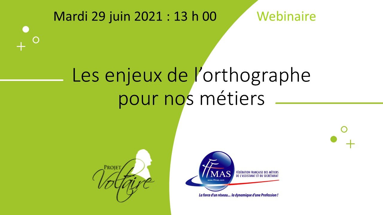 You are currently viewing STOP aux fôtes d’orthographe ! Des solutions existent : WEBINAR Voltaire le 29 juin 2021 à 13 h 00