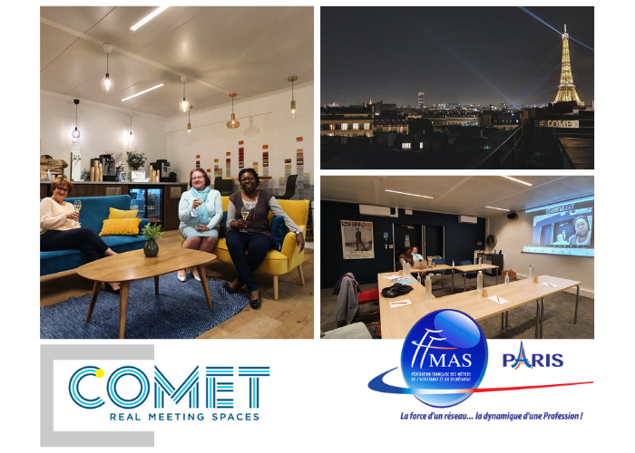 You are currently viewing L’équipe bureau chez Comet Meetings le 30/09/2021