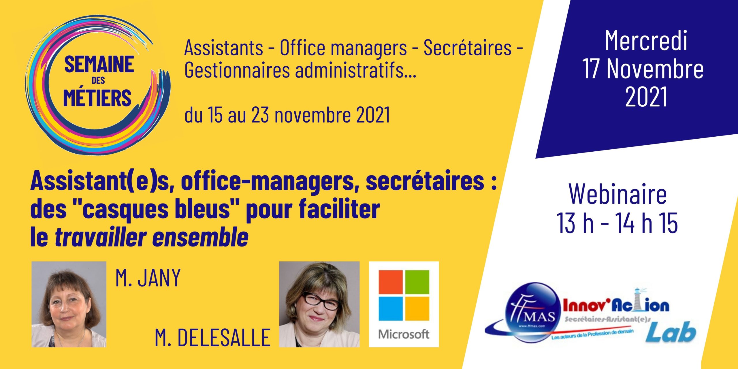 You are currently viewing Assistant(e)s, office-managers, secrétaires : des “casques bleus” pour faciliter le “TRAVAILLER ENSEMBLE” !