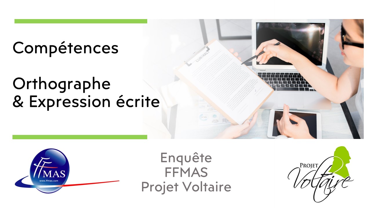You are currently viewing Enquête « Compétences orthographe et expression écrite »