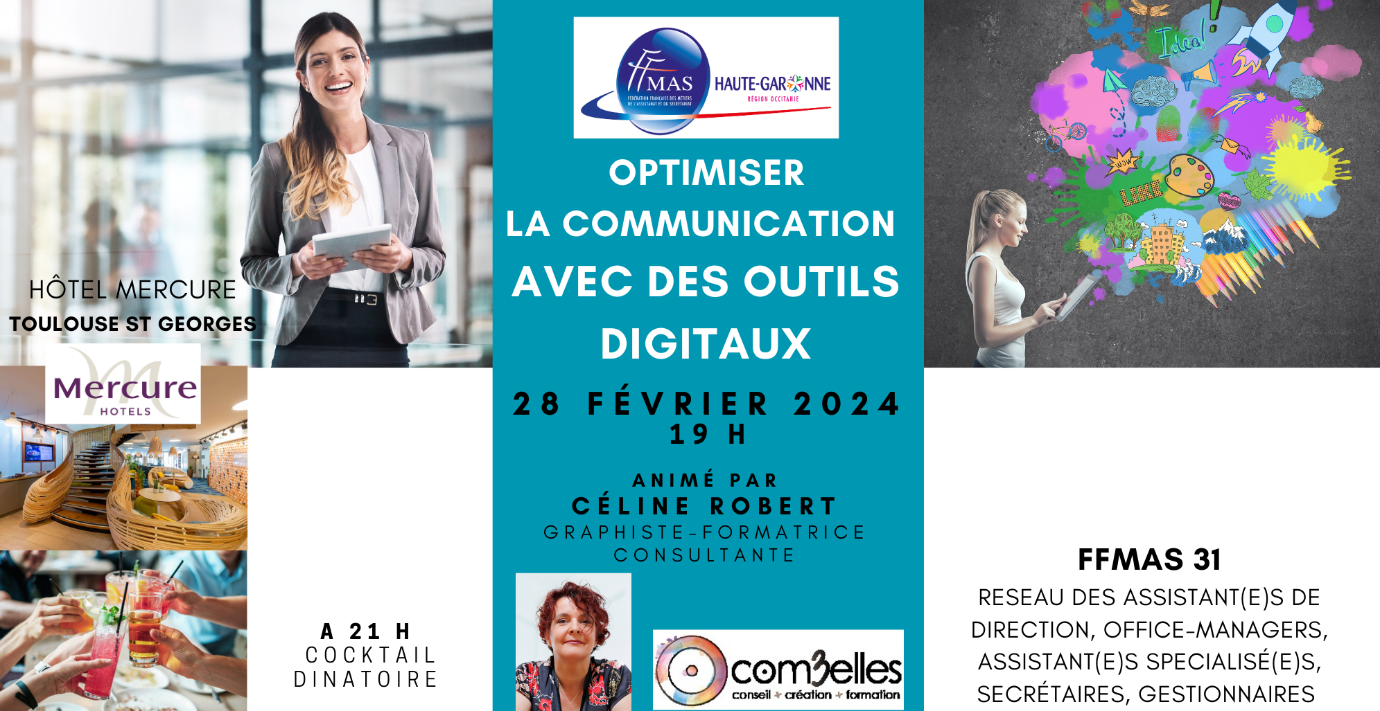 You are currently viewing OPTIMISER LA COMMUNICATION AVEC DES OUTILS DIGITAUX – Atelier 28-02-2024 – Toulouse