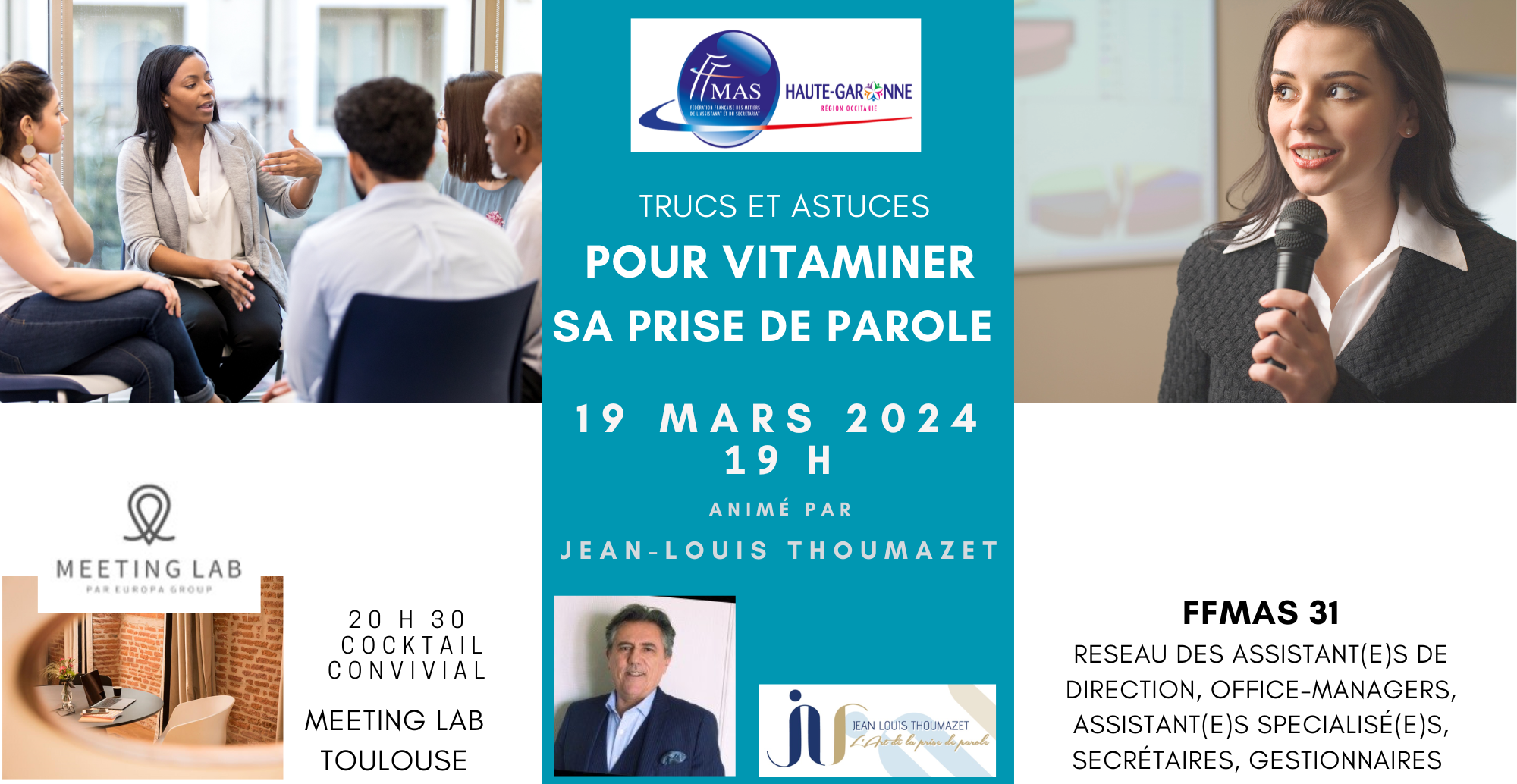 You are currently viewing Trucs et astuces pour VITAMINER SA PRISE DE PAROLE | Toulouse |19 mars 2024