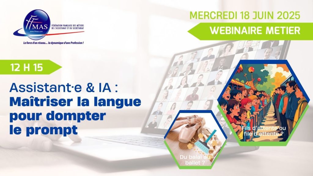 Lire la suite à propos de l’article Assistant·e & IA : Maîtriser la langue pour dompter le prompt | Webinaire Projet Voltaire
