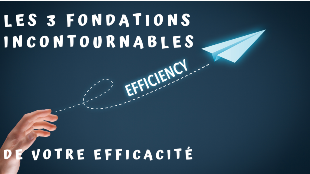 Lire la suite à propos de l’article Les 3 Fondations Incontournables de Votre Efficacité