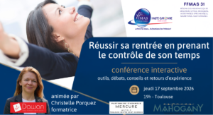 Une conférence dynamisante pour aborder la rentrée avec sérénité grâce à une bonne maîtrise de son temps...